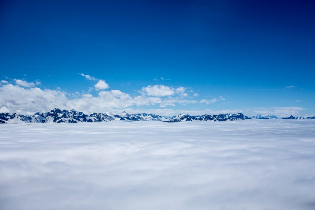 Nebelmeer am Nebelhorn