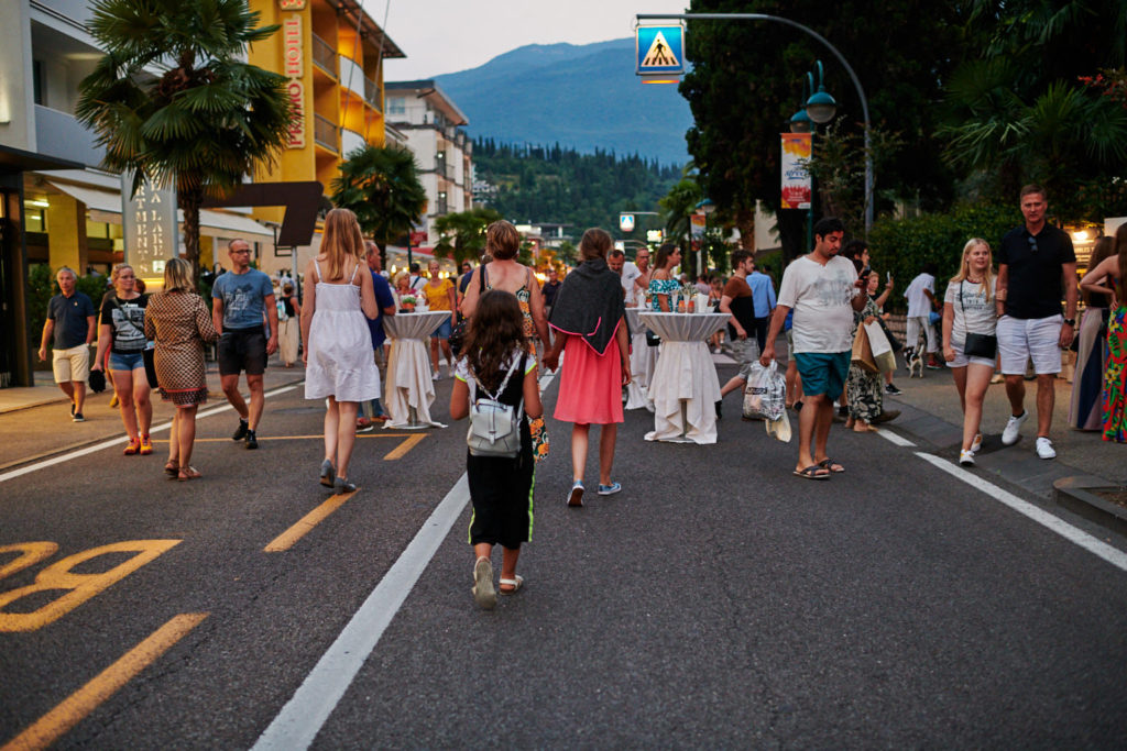 Straßenfest in Riva del Garda